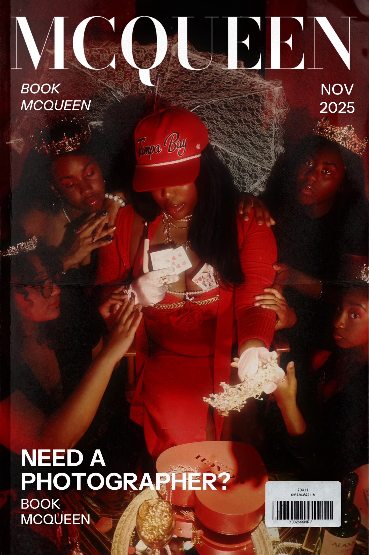 MCQUEEN — court of queens, Tampa Bay cap edition.