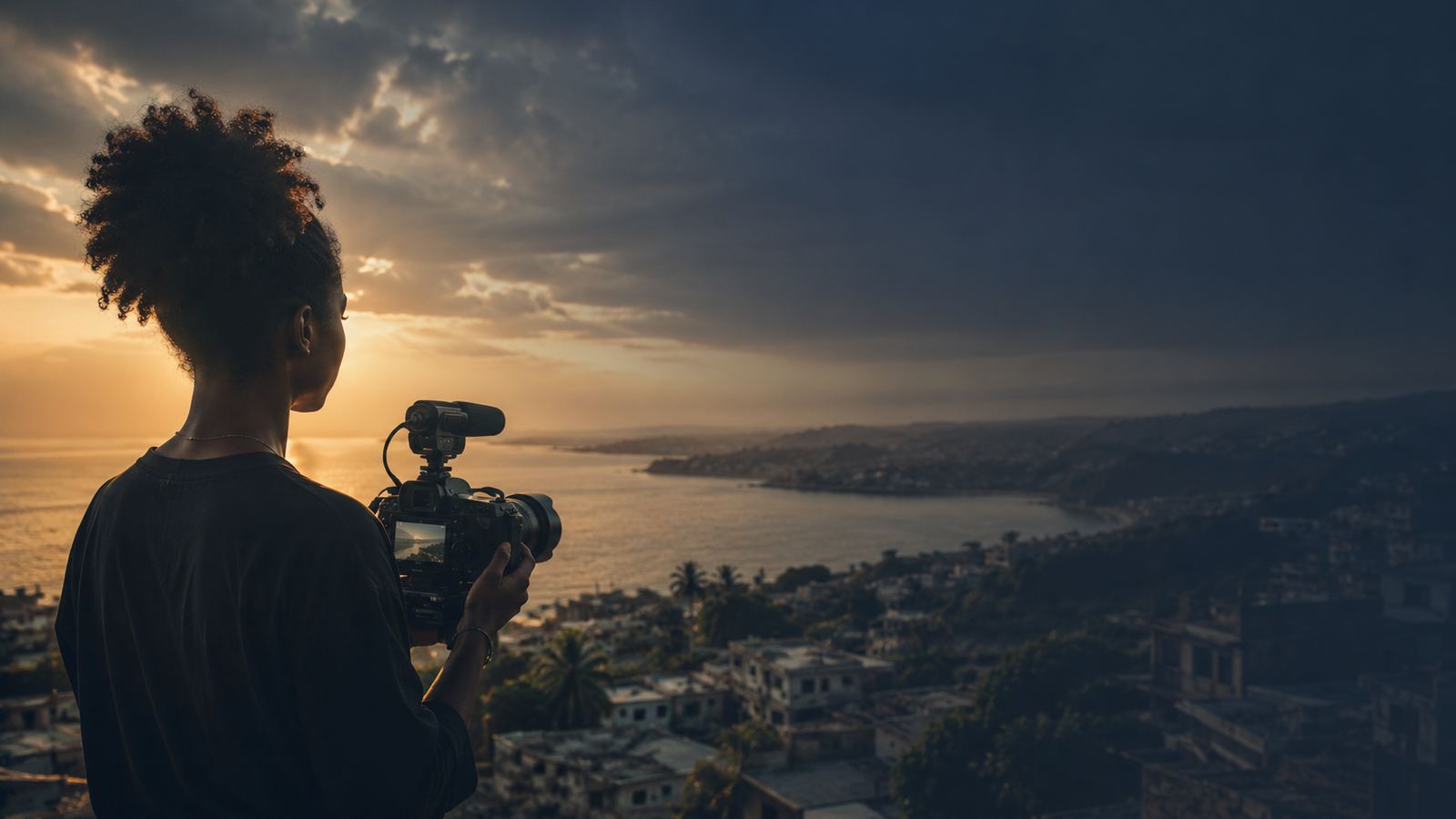 Filmmaker at work